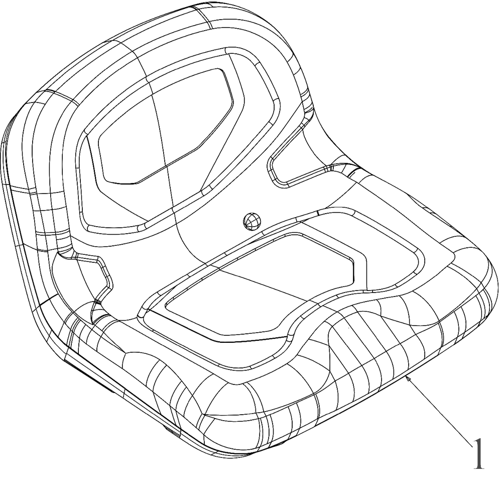 Seat Diagram and Parts List for 13BJ77ST345 2023 Yard Machines Lawn Tractor